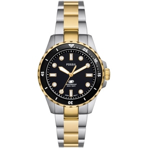 Fossil Blue Dive Lady Bicolor / Schwarz 36mm