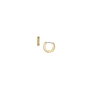 Fossil Creolen Harlow Linear Texture Goldig
