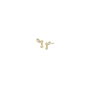 Fossil Ellis stud earrings Toi Et Moi Gold
