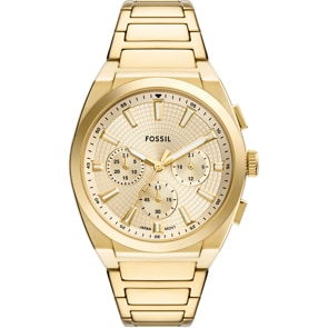 Fossil Everett Chronograph Goldig 44mm