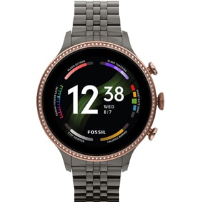 Fossil Gen 6 Smartwatch HR Gris 42