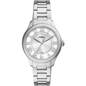 Fossil Gilmore Date Silbrig