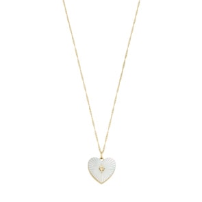 Fossil Halskette Locket Collection Heart