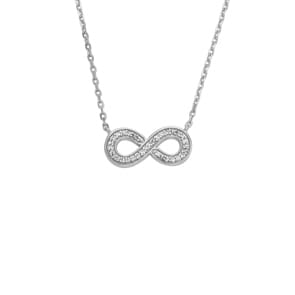 Fossil Halskette Sterling Infinity