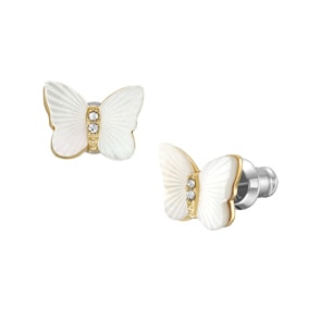 Fossil Stud Earrings Radiant Wings