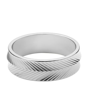 Fossil Ring Harlow Linear Texture 