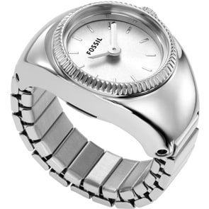 Fossil Uhrenring Silbrig