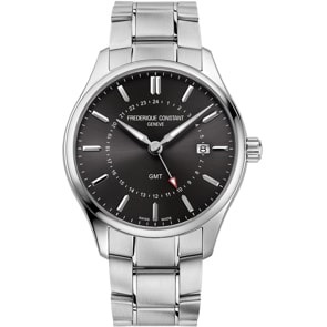 Frederique Constant Classics Quartz GMT Noir