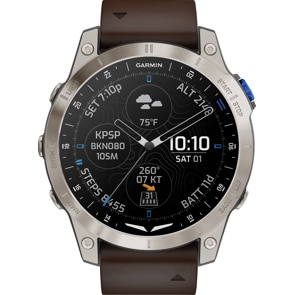 Garmin D2 Mach 1 Leder braun