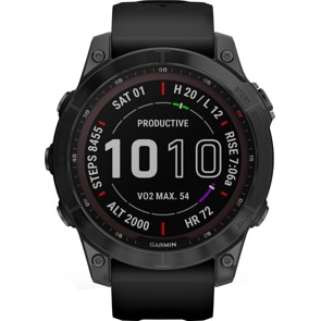 Garmin Fenix 7 Sapphire Solar Schwarz