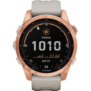 Garmin Fenix 7S Solar Beige / Rosé