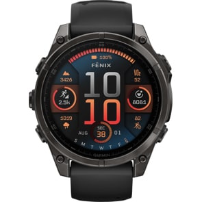 Garmin Fenix 8 - 47mm AMOLED Sapphire Schwarz / Carbongrau