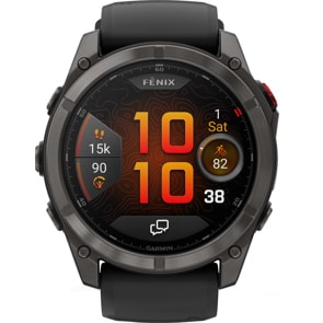 Garmin Fenix 8 Pro - 51mm AMOLED Sapphire Schwarz / Carbongrau
