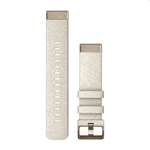 Garmin QuickFit Bracelet en Nylon Crème 20mm