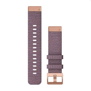 Garmin QuickFit Bracelet en Nylon Pourpre 20mm