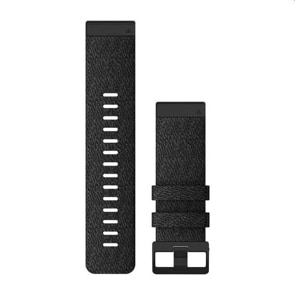 Garmin QuickFit Nylon-Armband Schwarzmeliert 26mm