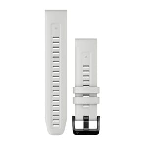 Garmin QuickFit Silikonarmband Carreraweiss 22mm