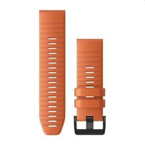 Garmin QuickFit Silikonarmband Dunkelorange 26mm