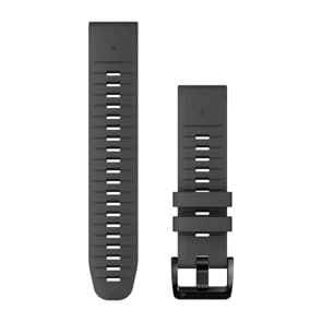 Garmin QuickFit Silikonarmband Graphit 22mm