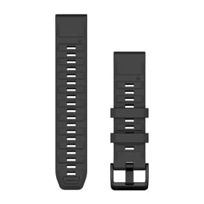 Garmin QuickFit Silikonarmband Graphit 22mm