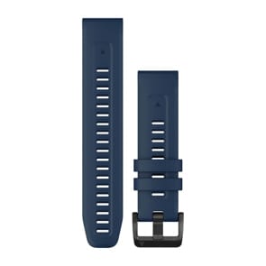 Garmin QuickFit Silikonarmband Kapitänsblau 22mm
