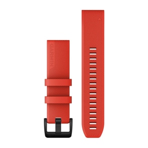 Garmin QuickFit Silikonarmband Laserrot 22mm