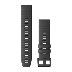 Garmin QuickFit Silikonarmband Schiefergrau 22mm