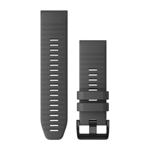 Garmin QuickFit Silikonarmband Schiefergrau 26mm