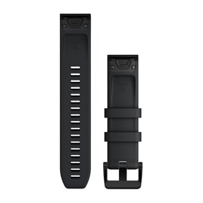 Garmin QuickFit Silikonarmband Schwarz 22mm