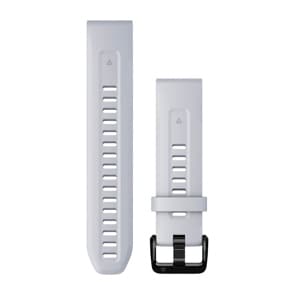 Garmin QuickFit Silikonarmband Steinweiss 20mm