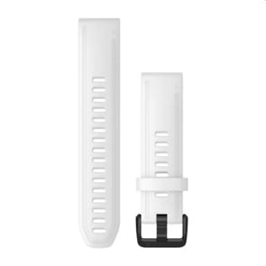 Garmin QuickFit Silikonarmband Weiss 20mm