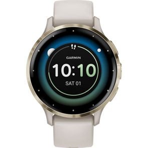Garmin Venu 3S Smartwatch Elfenbein / Softgold