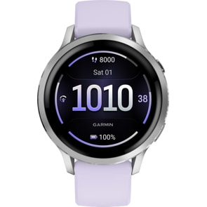 Garmin Venu 4 - 41mm Silber / Lavendelblau