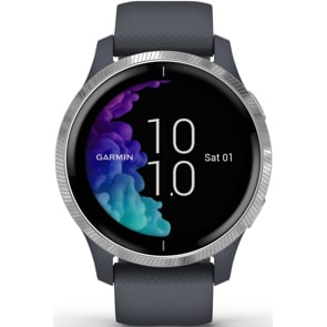 Garmin Venu Smartwatch HR Silver / Granite Blue