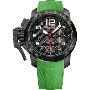 Graham Chronofighter Superlight Carbon Green