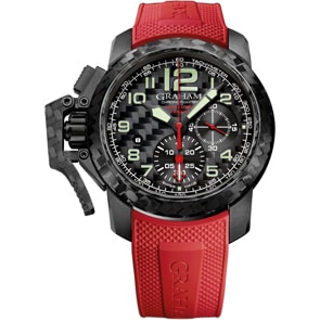 Graham Chronofighter Superlight Carbon Red