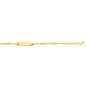 Gravurarmband 375/9 K Gelbgold Fantasie