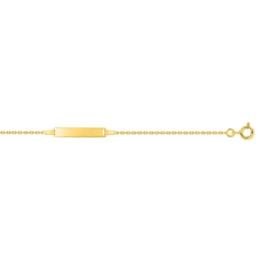Gravurarmband 375/9 K Gelbgold klassisch 1.1mm