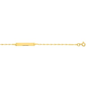 Gravurarmband 375/9 K Gelbgold klassisch 1.4mm