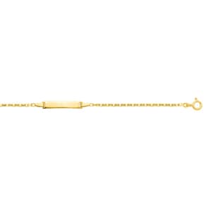 Gravurarmband 375/9 K Gelbgold klassisch 1.4mm