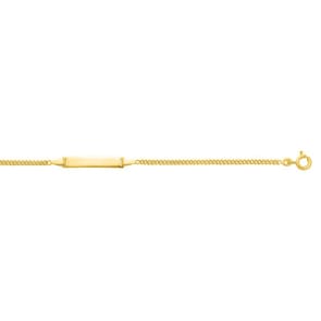 Gravurarmband 375/9 K Gelbgold klassisch 1.8mm