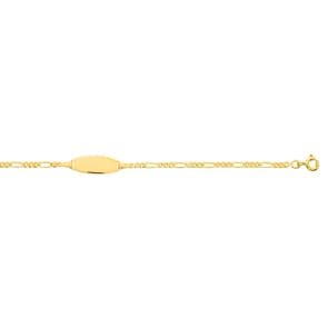 Gravurarmband 375/9 K Gelbgold klassisch 2.2mm