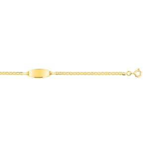 Gravurarmband 375/9 K Gelbgold klassisch 2.2mm