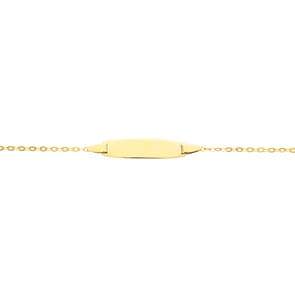 Gravurarmband 750/18 K Gelbgold 1.2mm