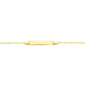 Gourmette bébé or jaune 750/18 ct 1.2mm