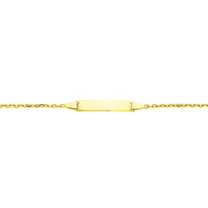 Baby Cable Bracelet 750/18 K Yellow Gold 1.4mm - 14cm