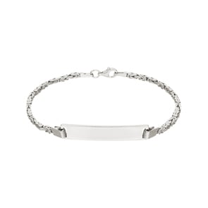 Gravurarmband König 925 Silber 2.5mm