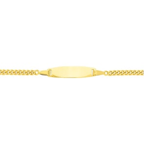 Gravurarmband Panzer 750/18 K Gelbgold 2.9mm - 14cm