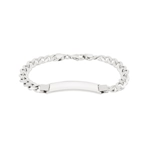 Gravurarmband Panzer 925 Silber 8.0mm