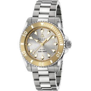 Gucci Dive L Automatic Goldig